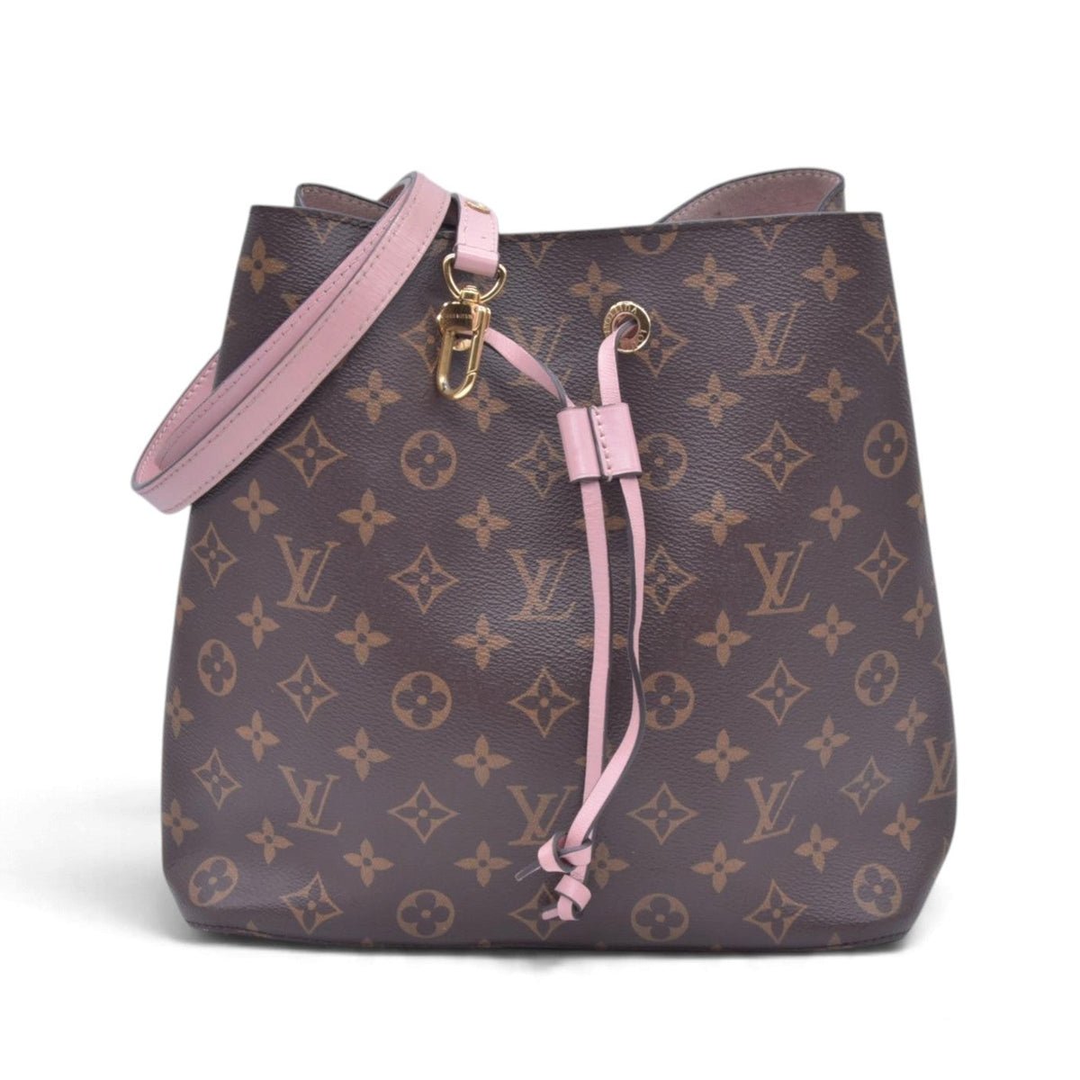 $2030 LOUIS VUITTON Monogram NeoNoe MM Rose Poudre Pink 10021364