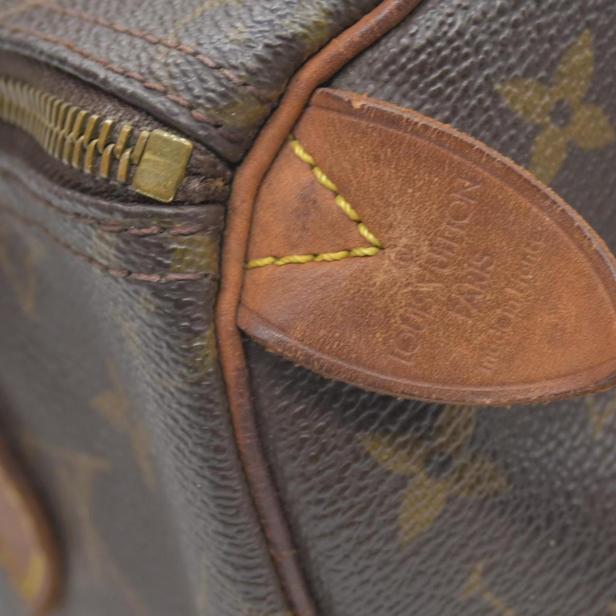 $1490 1999 Louis Vuitton Speedy 25 Handbag Monogram Brown SP0999