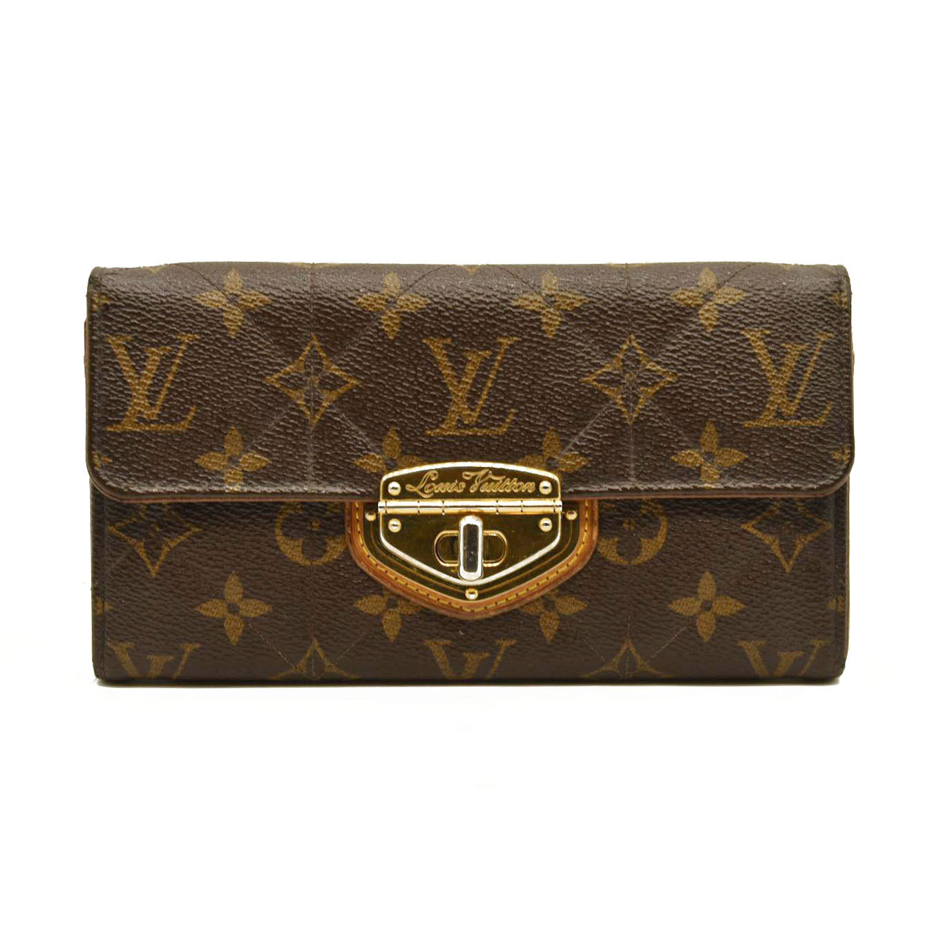 $1100 Louis Vuitton Monogram Etoile Sarah Wallet SP4111