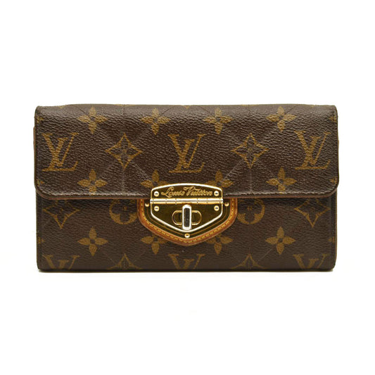 $1100 Louis Vuitton Monogram Etoile Sarah Wallet SP4111