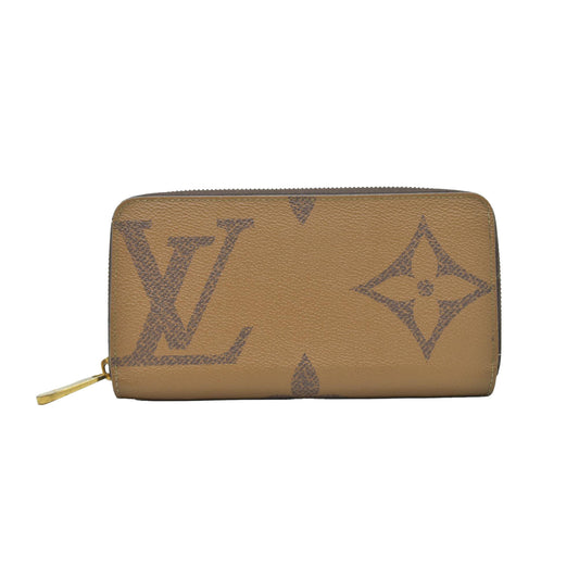 $990 2020 Louis Vuitton Reverse Monogram Giant Zippy Wallet CA3260