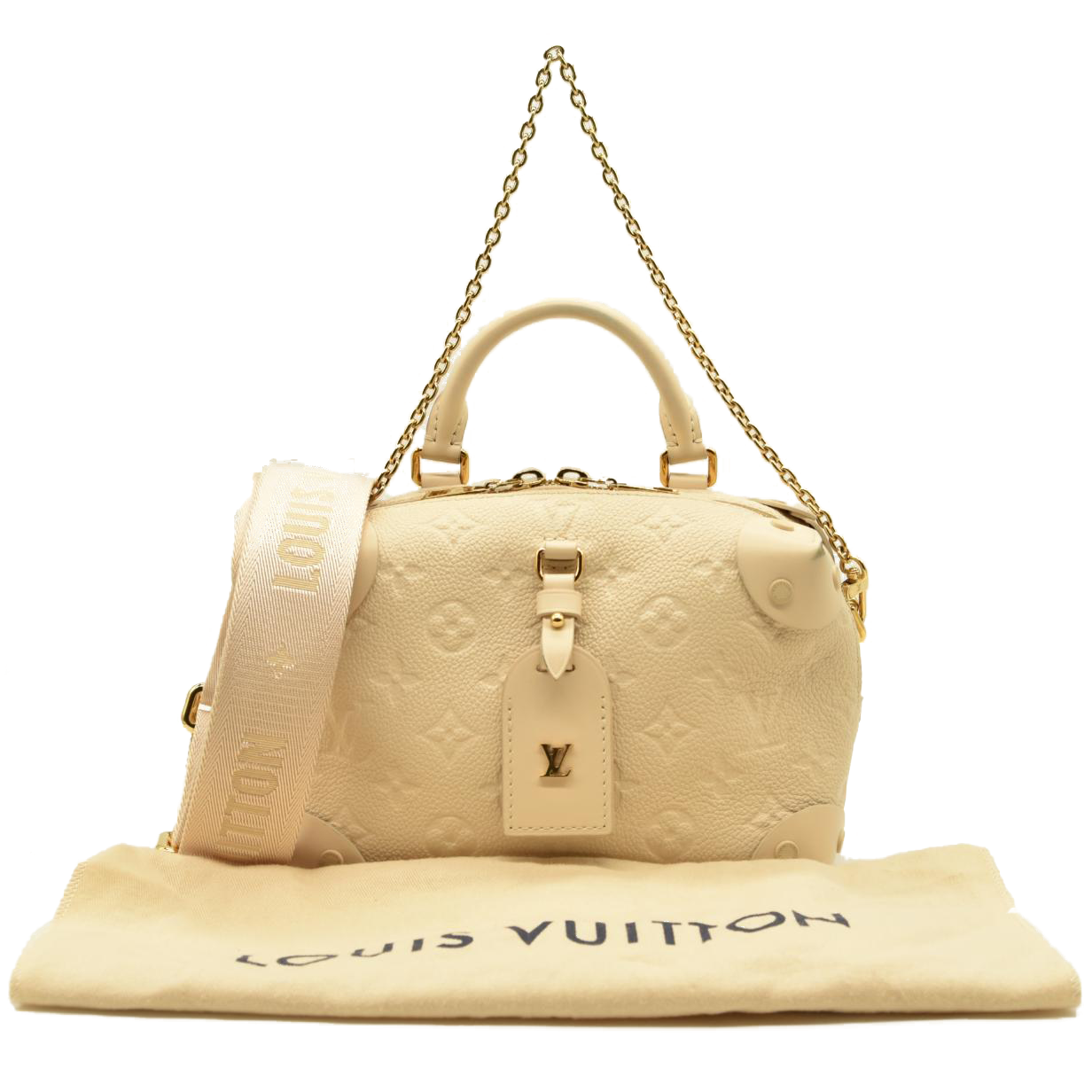 Louis Vuitton  Empreinte Petite Malle Souple New Creme TR4290