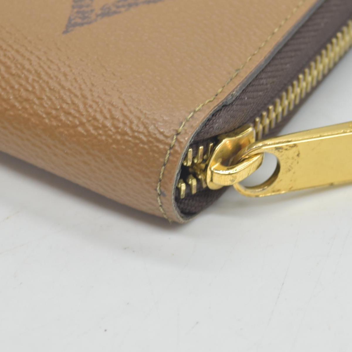 $990 2020 Louis Vuitton Reverse Monogram Giant Zippy Wallet CA3260
