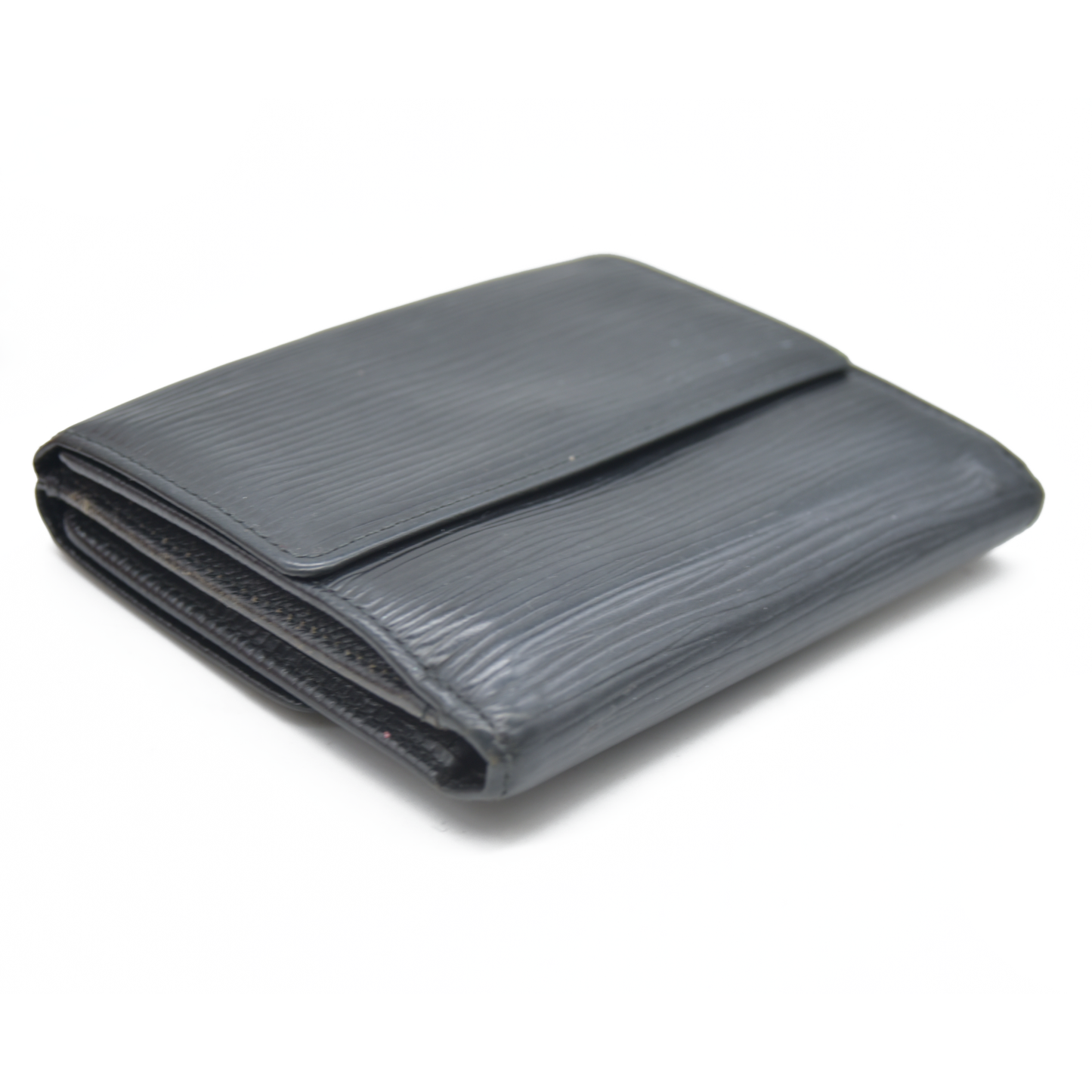 AUCTION $650Louis Vuitton Epi Porte Feiulle Elise Credit Leather Trifold Wallet SP0676