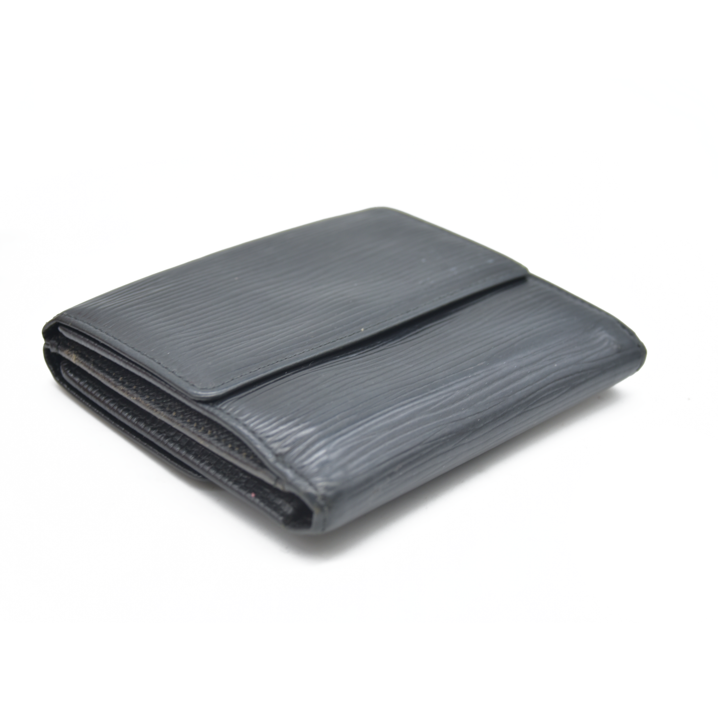 AUCTION $650Louis Vuitton Epi Porte Feiulle Elise Credit Leather Trifold Wallet SP0676