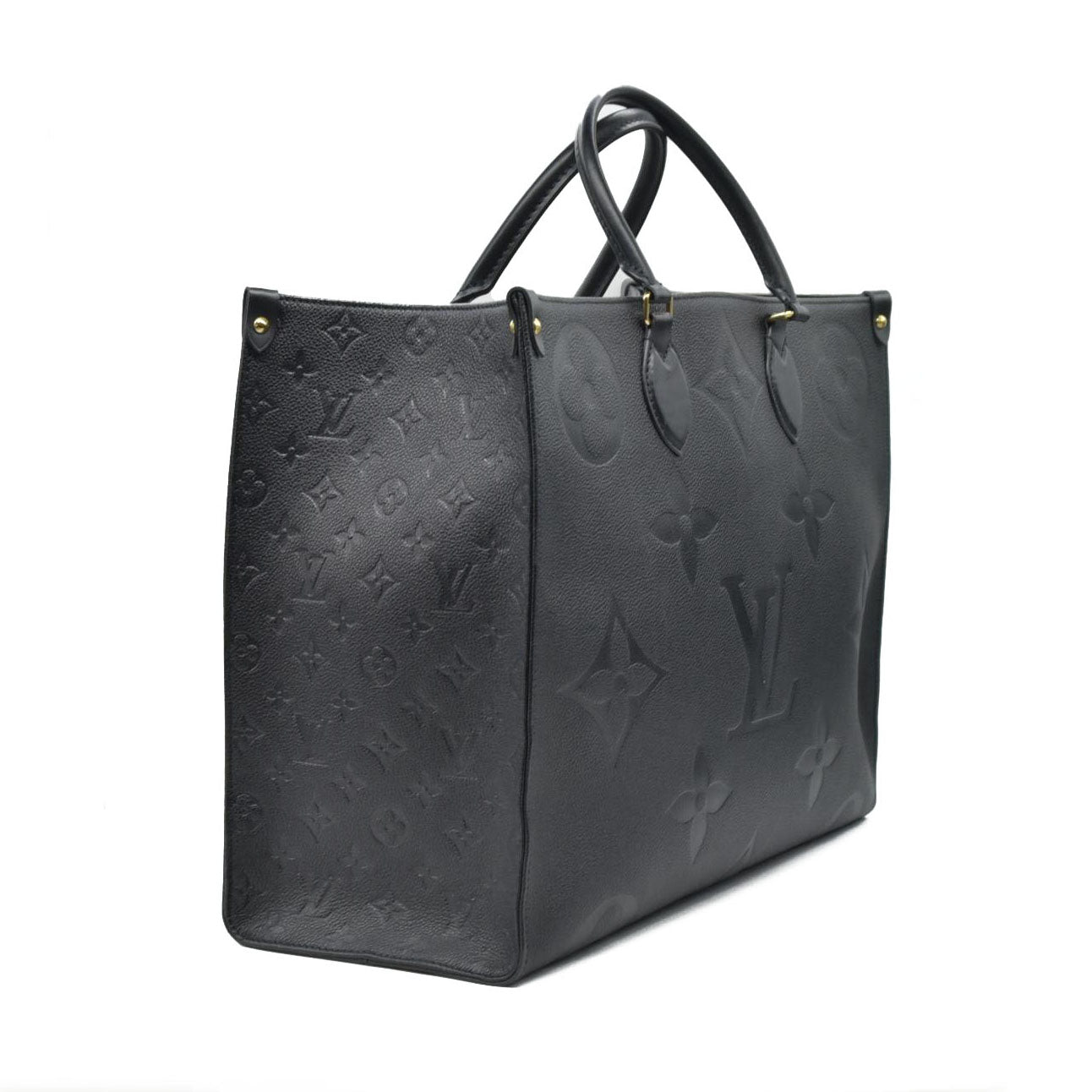 $3650 Louis Vuitton  LV Monogram OnTheGo GM Black