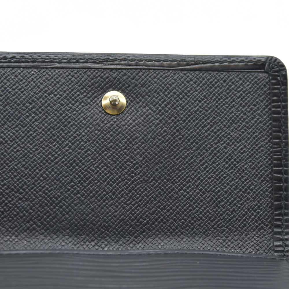 AUCTION $650Louis Vuitton Epi Porte Feiulle Elise Credit Leather Trifold Wallet SP0676