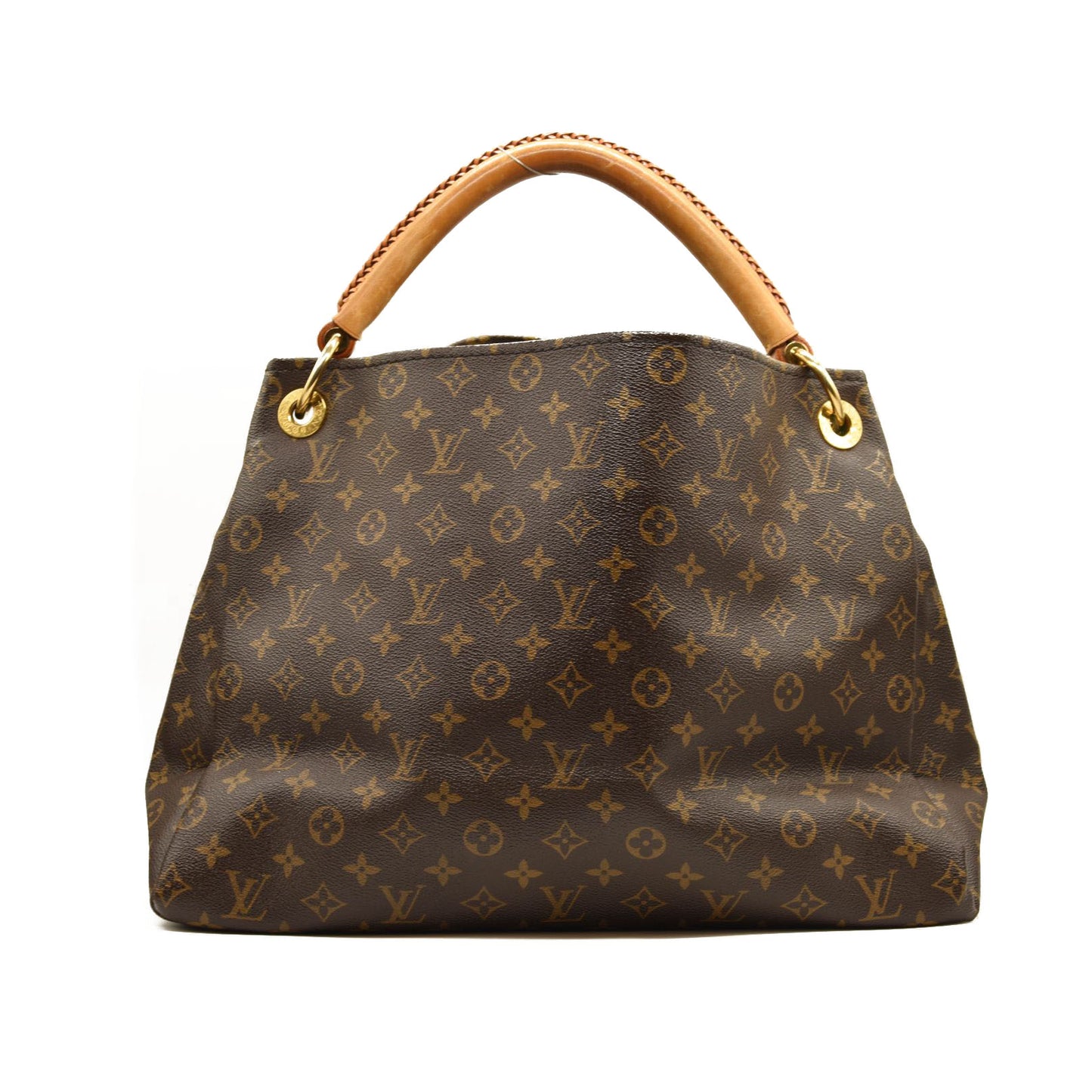 LOUIS VUITTON  Artsy MM Monogram Canvas Hobo Bag Brown