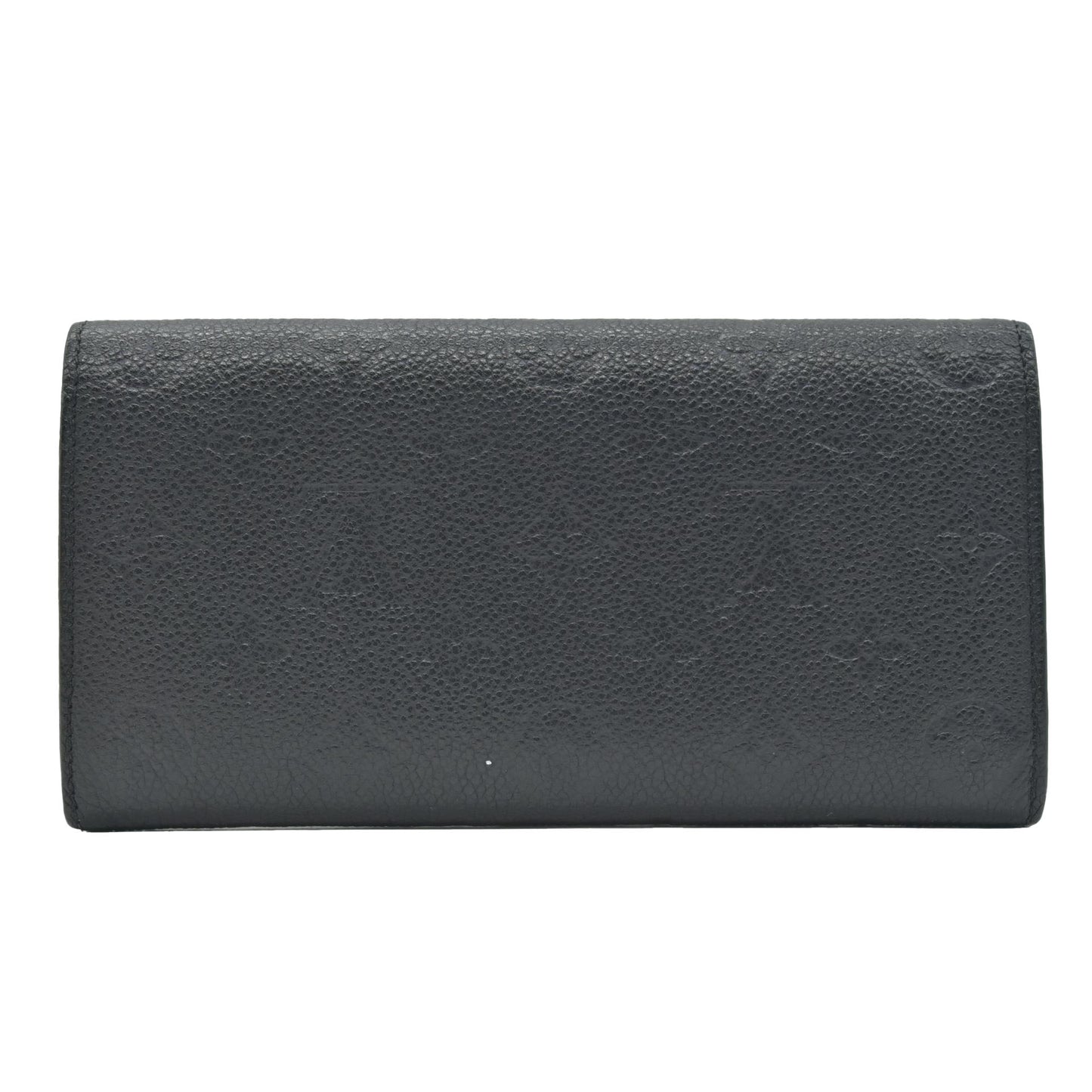 $800 2017 Louis Vuitton Empreinte Emilie Wallet Black Dune CA1127