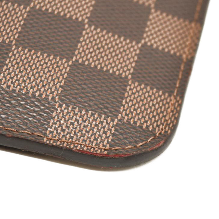 LOUIS VUITTON  Damier Ebene Neo Neverfull MM Rose Ballerine