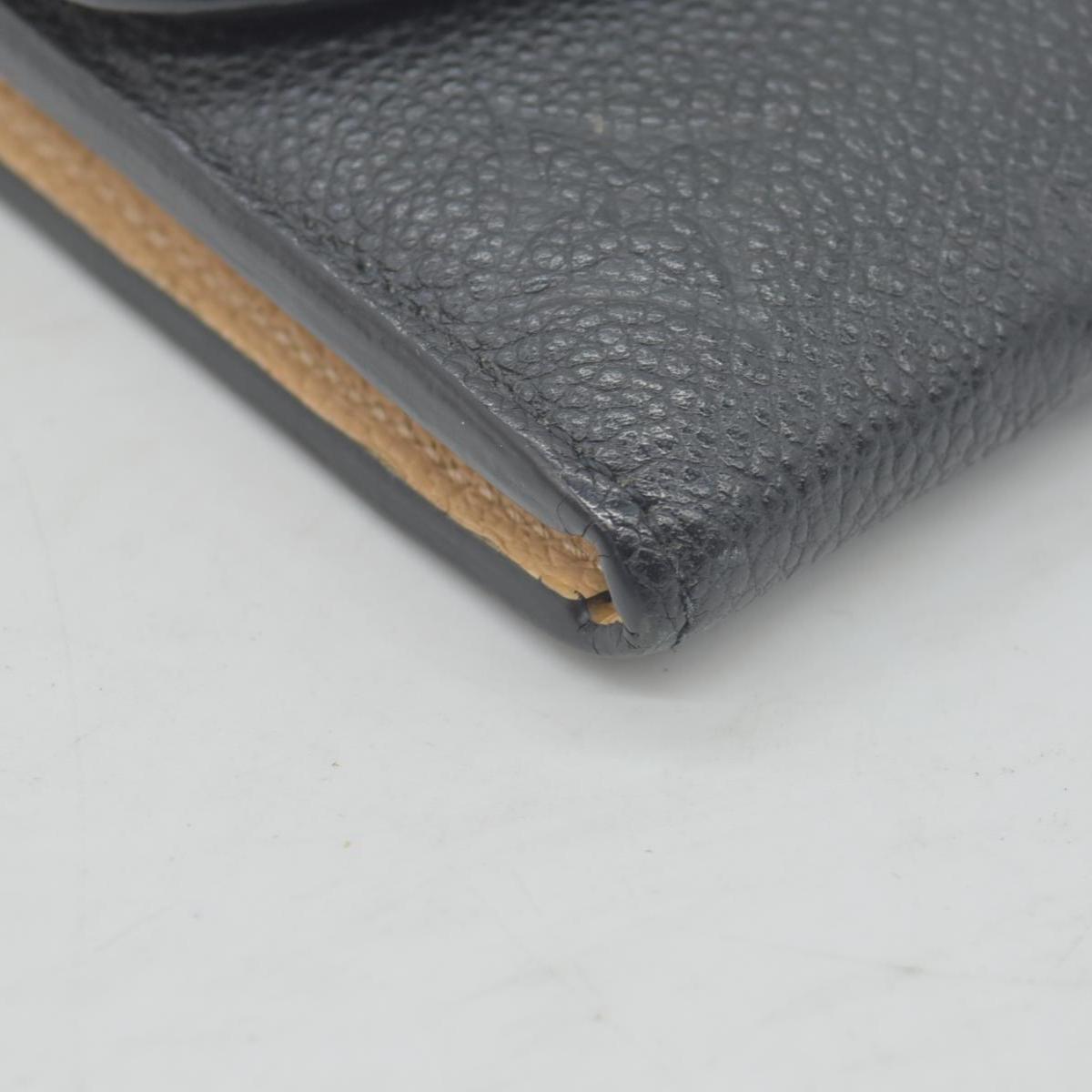 $800 2017 Louis Vuitton Empreinte Emilie Wallet Black Dune CA1127