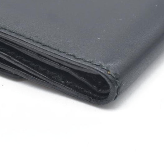 $590 Gucci Vintage Horsebit Bifold Wallet Leather Black