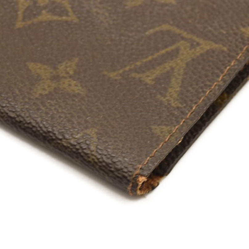 LOUIS VUITTON Monogram Poche Plate Envelope Clutch