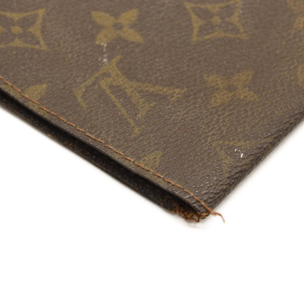 LOUIS VUITTON Monogram Poche Plate Envelope Clutch