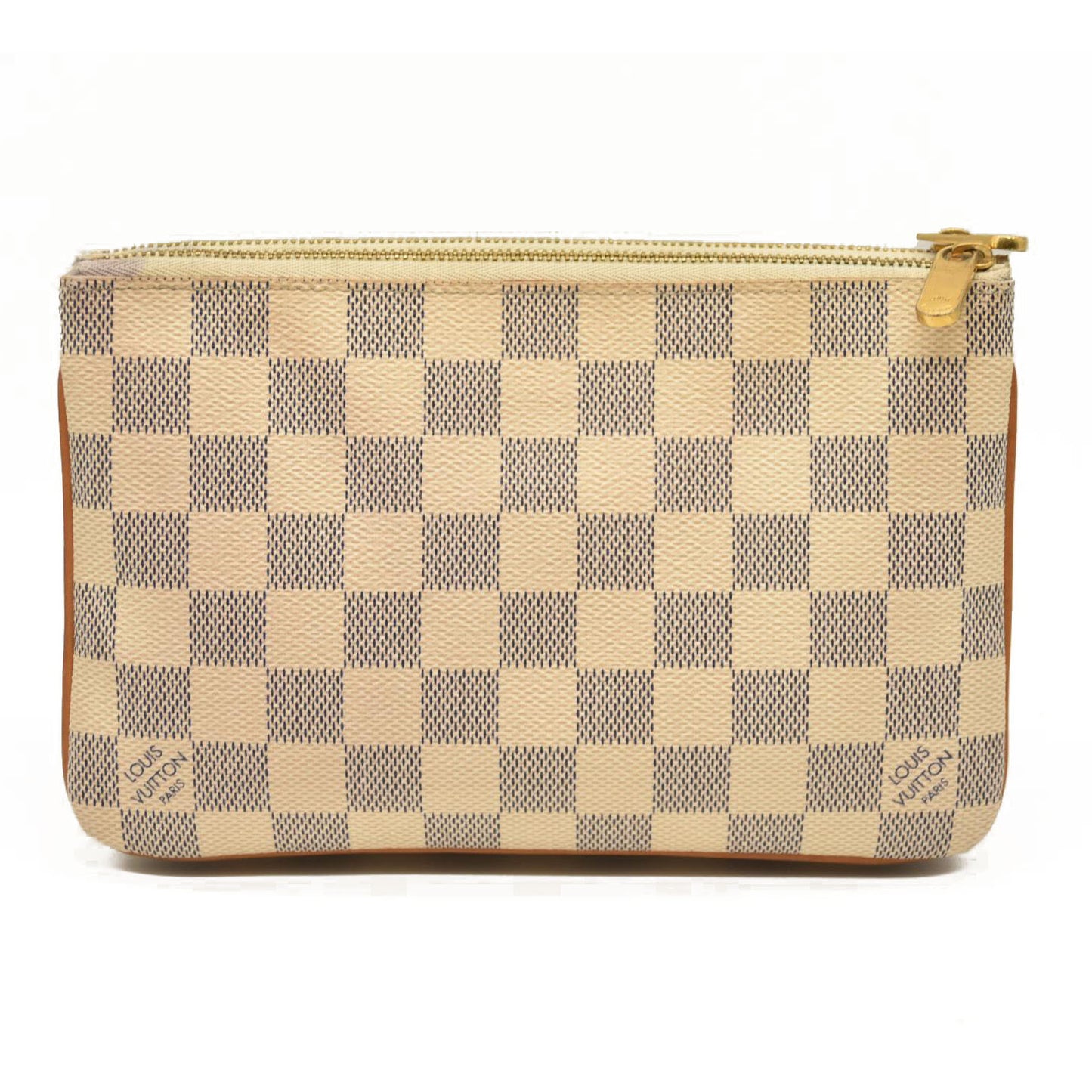 Louis Vuitton  Damier Azur Double Zip Pochette