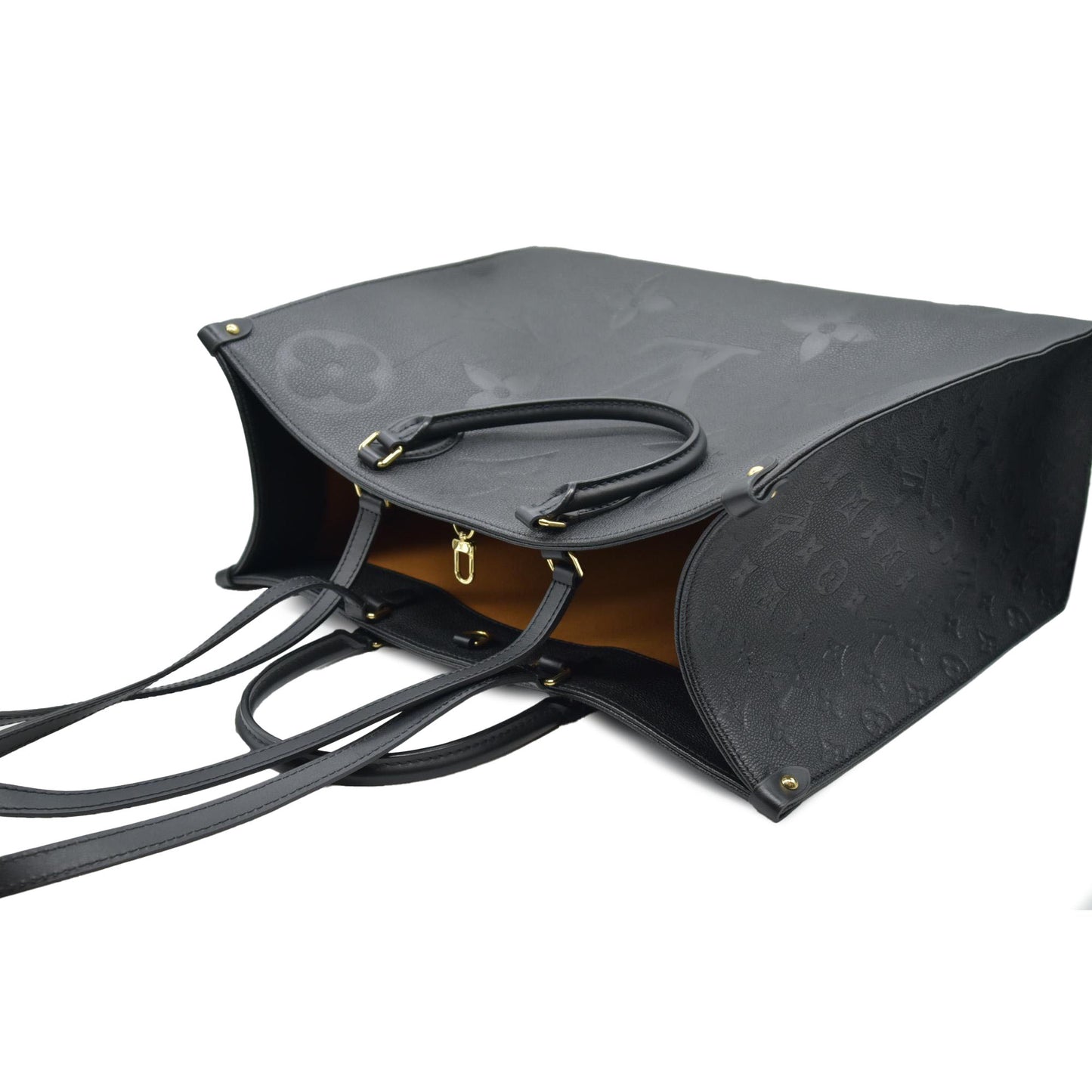 $3650 Louis Vuitton  LV Monogram OnTheGo GM Black