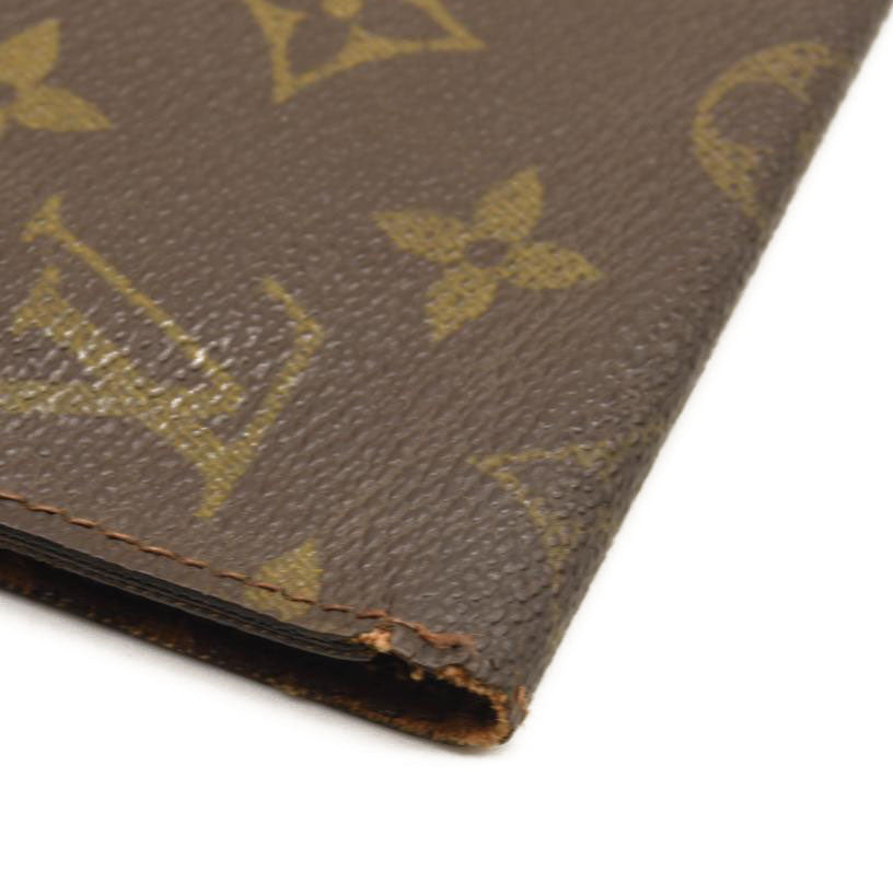 LOUIS VUITTON Monogram Poche Plate Envelope Clutch