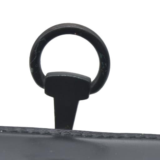 $590 Gucci Vintage Horsebit Bifold Wallet Leather Black