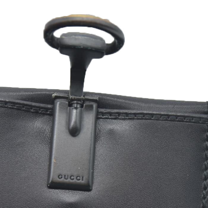 $590 Gucci Vintage Horsebit Bifold Wallet Leather Black