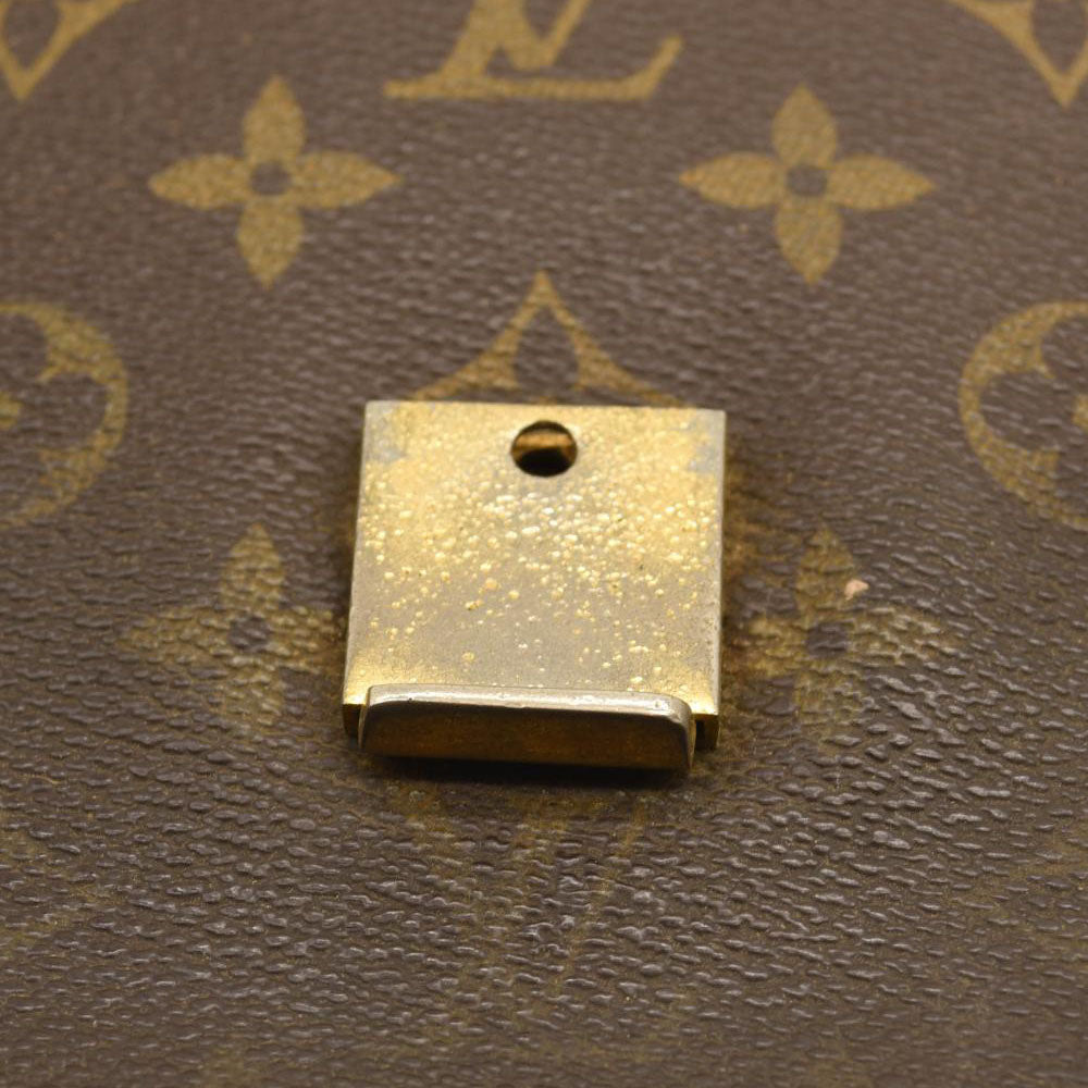 LOUIS VUITTON Monogram Poche Plate Envelope Clutch