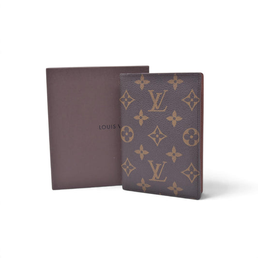 $400 1997 LOUIS VUITTON Couverture Passport Monogram Accessory Case 10021312 MI0937