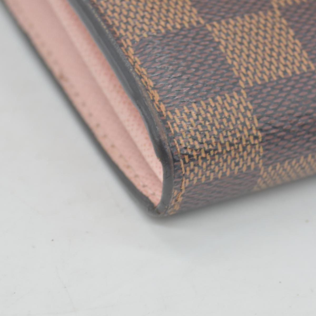 $775 2019 Louis Vuitton Damier Portefeuille Sarah Rose Ballerine Long Wallet CA4129