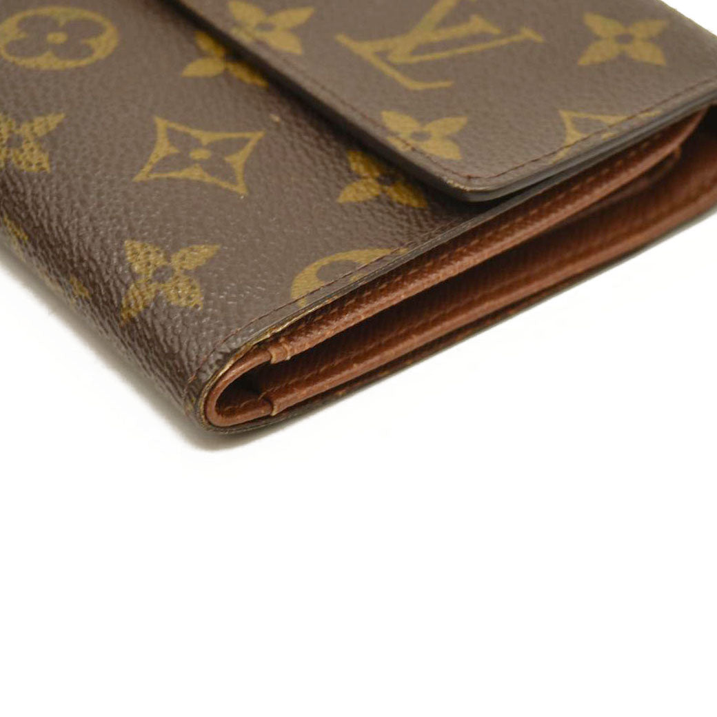 Louis Vuitton  Monogram Porte Tresor Etui Papiers Wallet MB0092