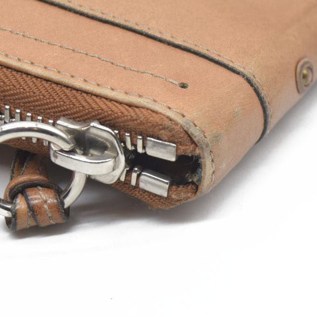 Chloe Paddington Beige Leather Long Wallet