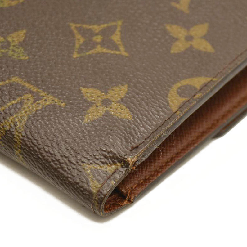 Louis Vuitton  Monogram Porte Tresor Etui Papiers Wallet MB0092