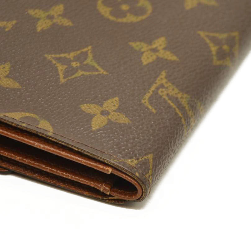 Louis Vuitton  Monogram Porte Tresor Etui Papiers Wallet MB0092