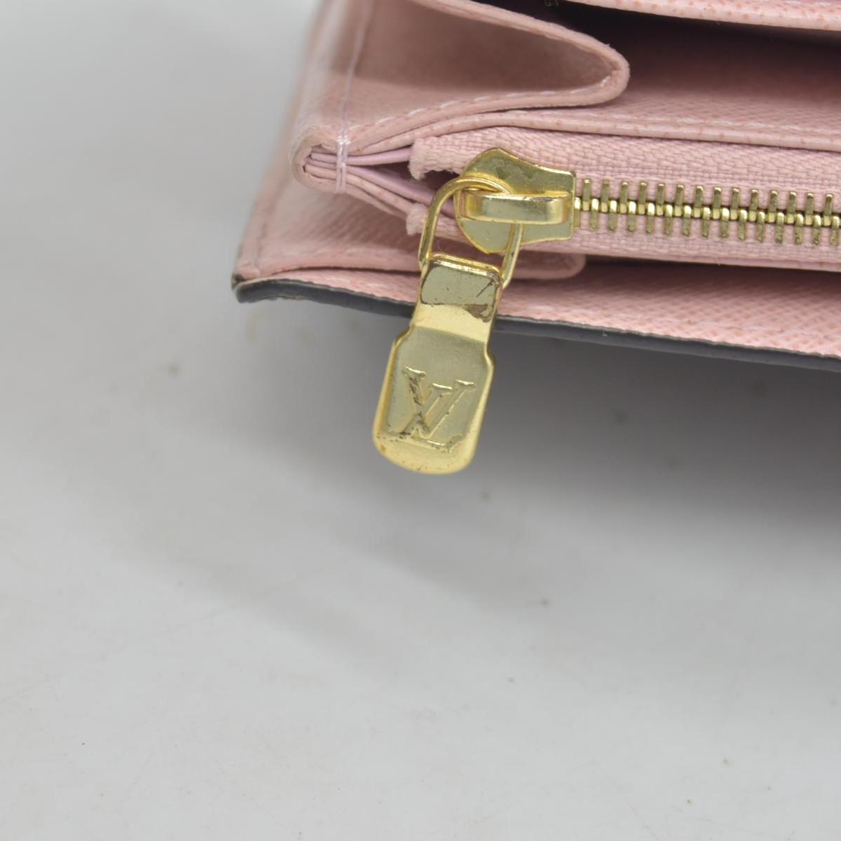 $775 2019 Louis Vuitton Damier Portefeuille Sarah Rose Ballerine Long Wallet CA4129