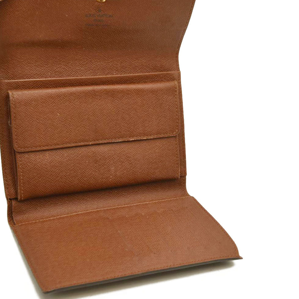 Louis Vuitton  Monogram Porte Tresor Etui Papiers Wallet MB0092