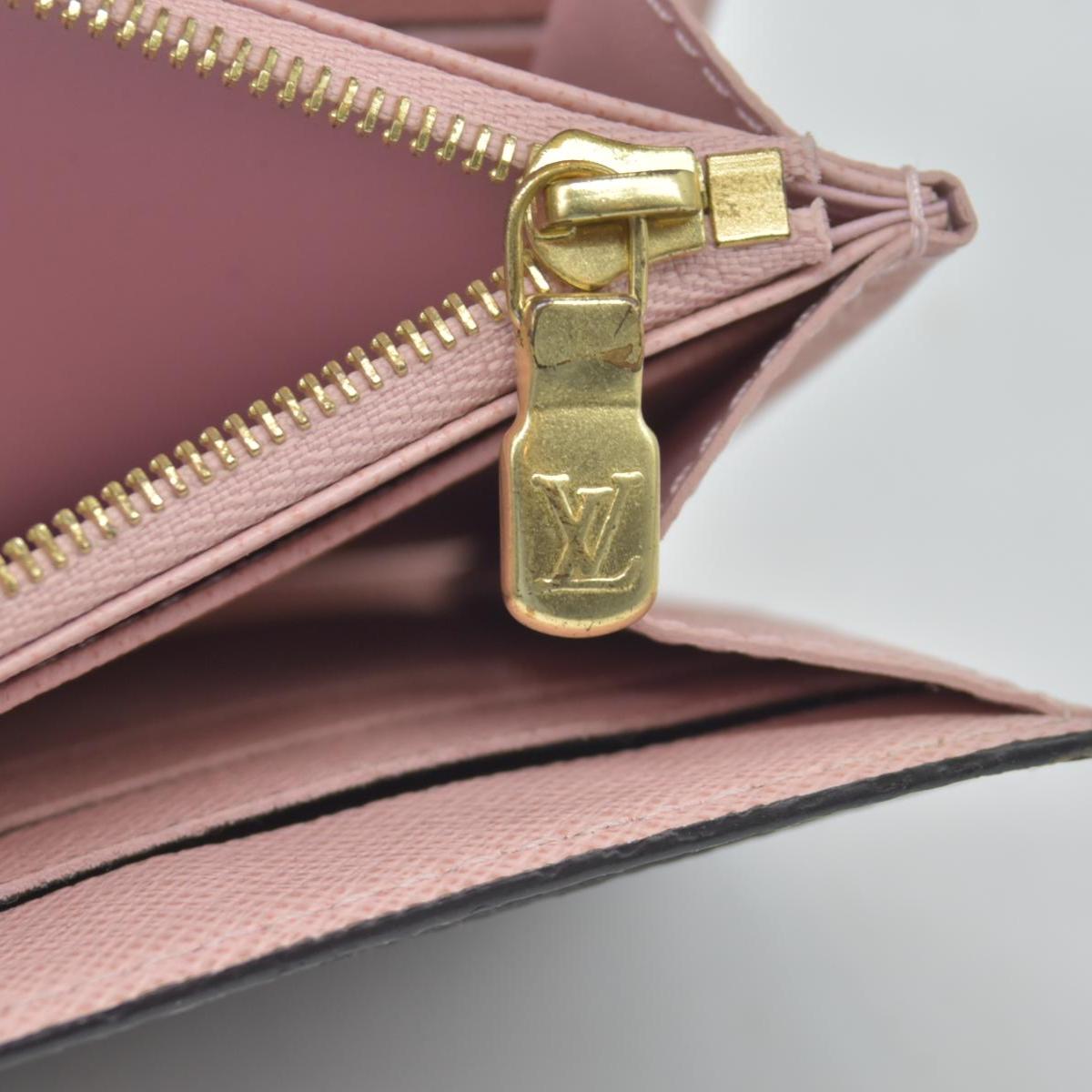 $775 2019 Louis Vuitton Damier Portefeuille Sarah Rose Ballerine Long Wallet CA4129