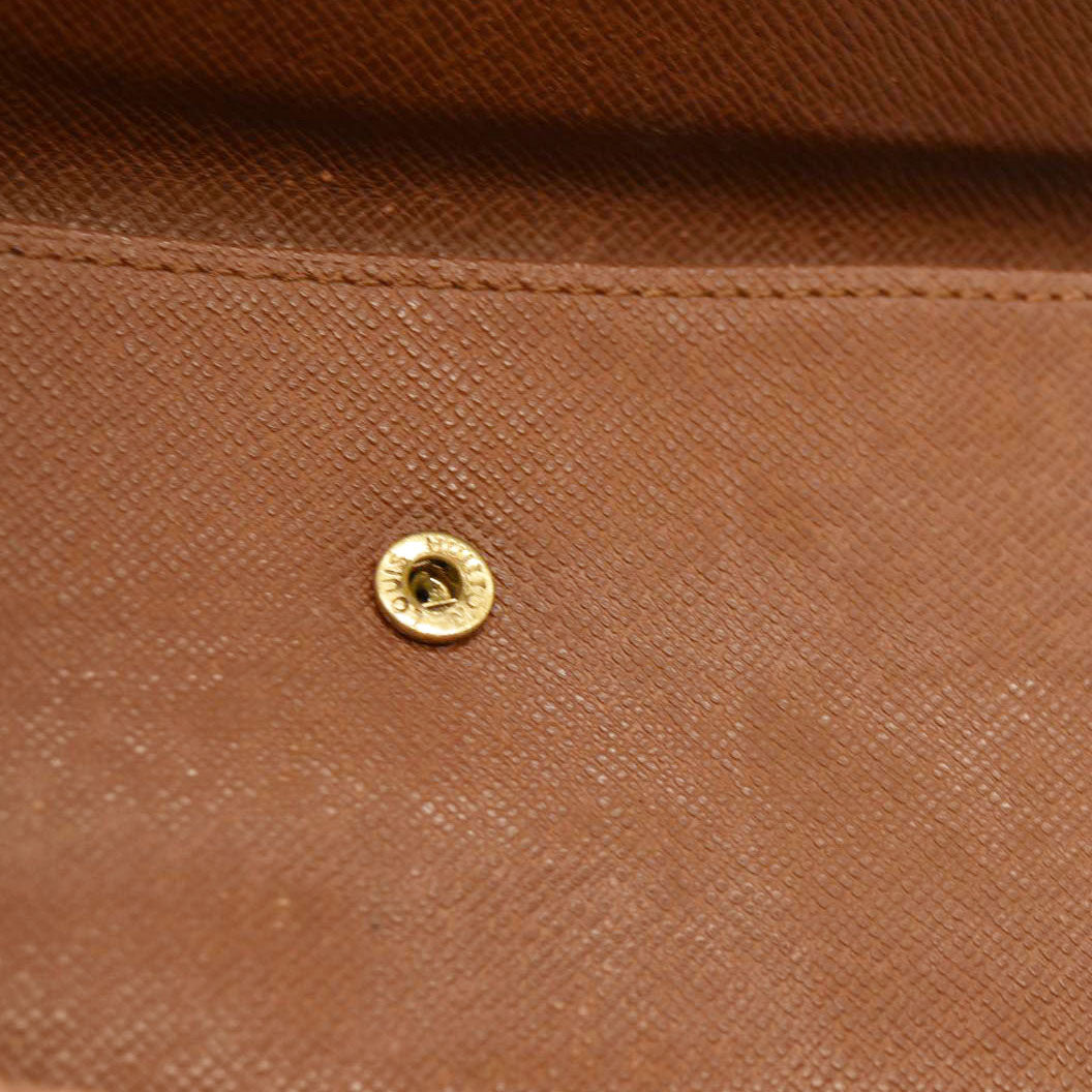 Louis Vuitton  Monogram Porte Tresor Etui Papiers Wallet MB0092