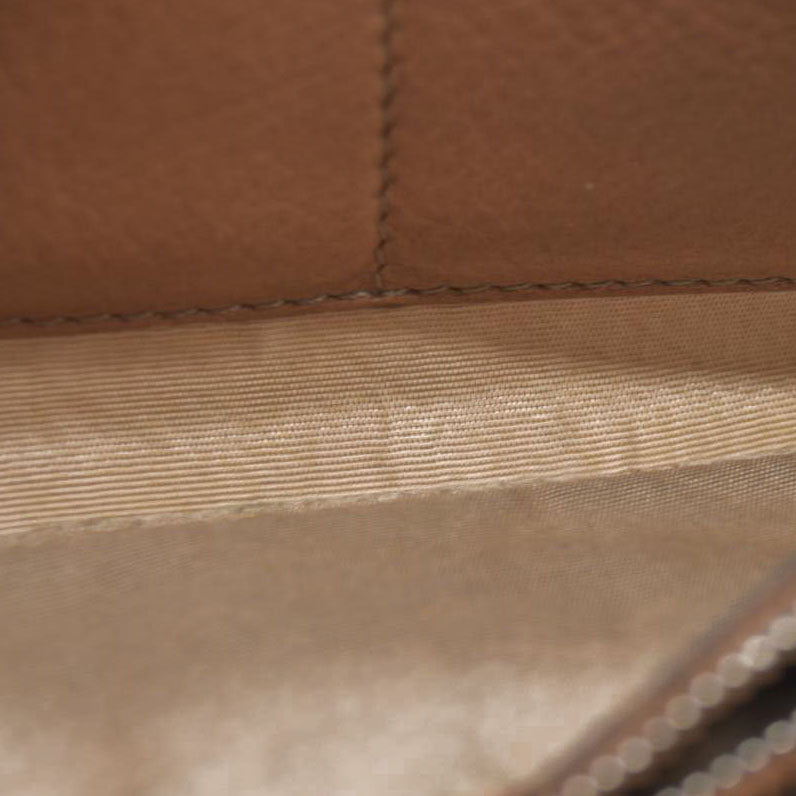 Chloe Paddington Beige Leather Long Wallet