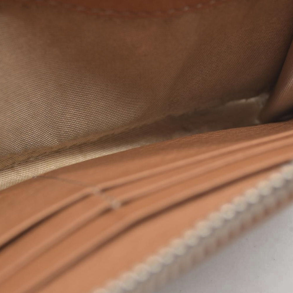 Chloe Paddington Beige Leather Long Wallet