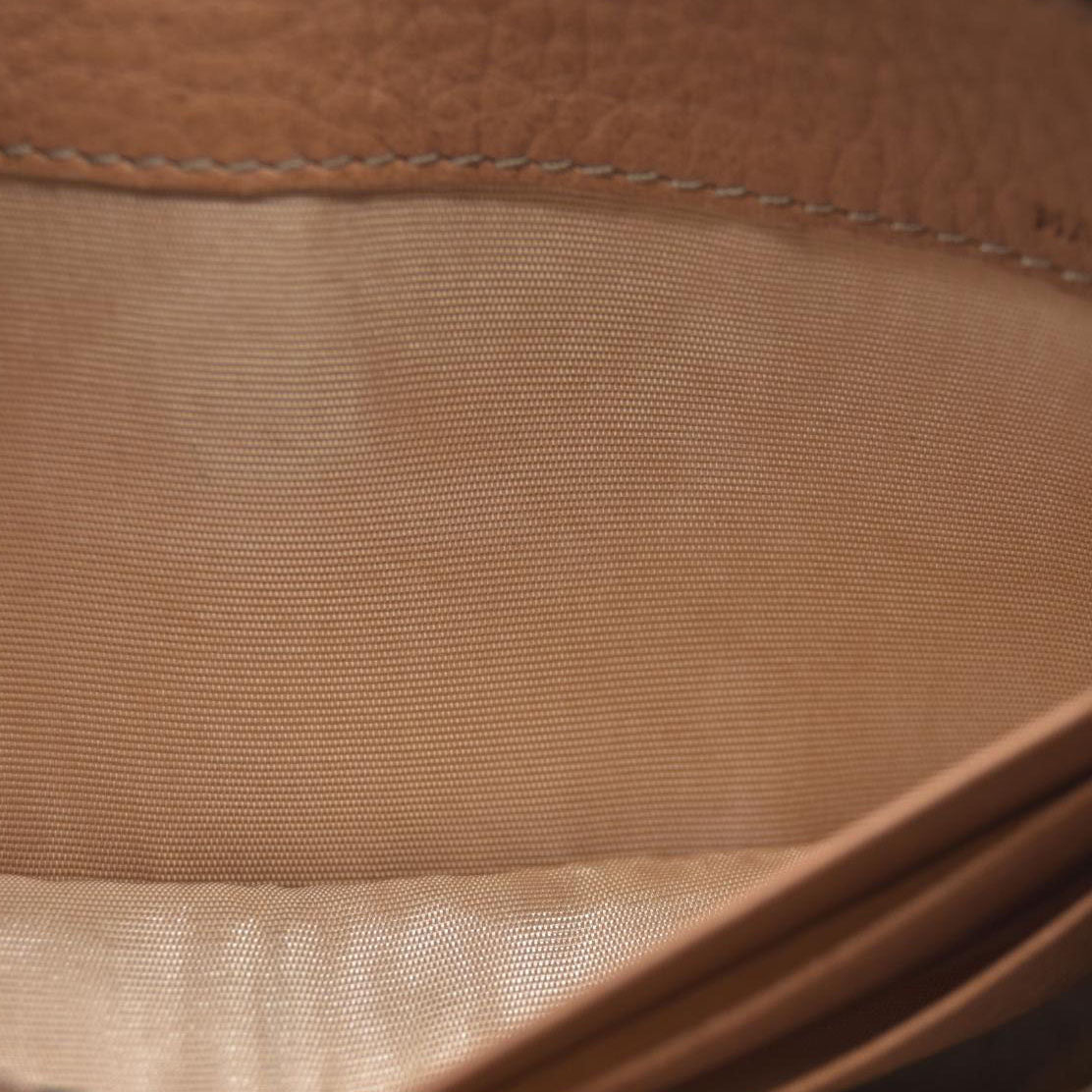 Chloe Paddington Beige Leather Long Wallet