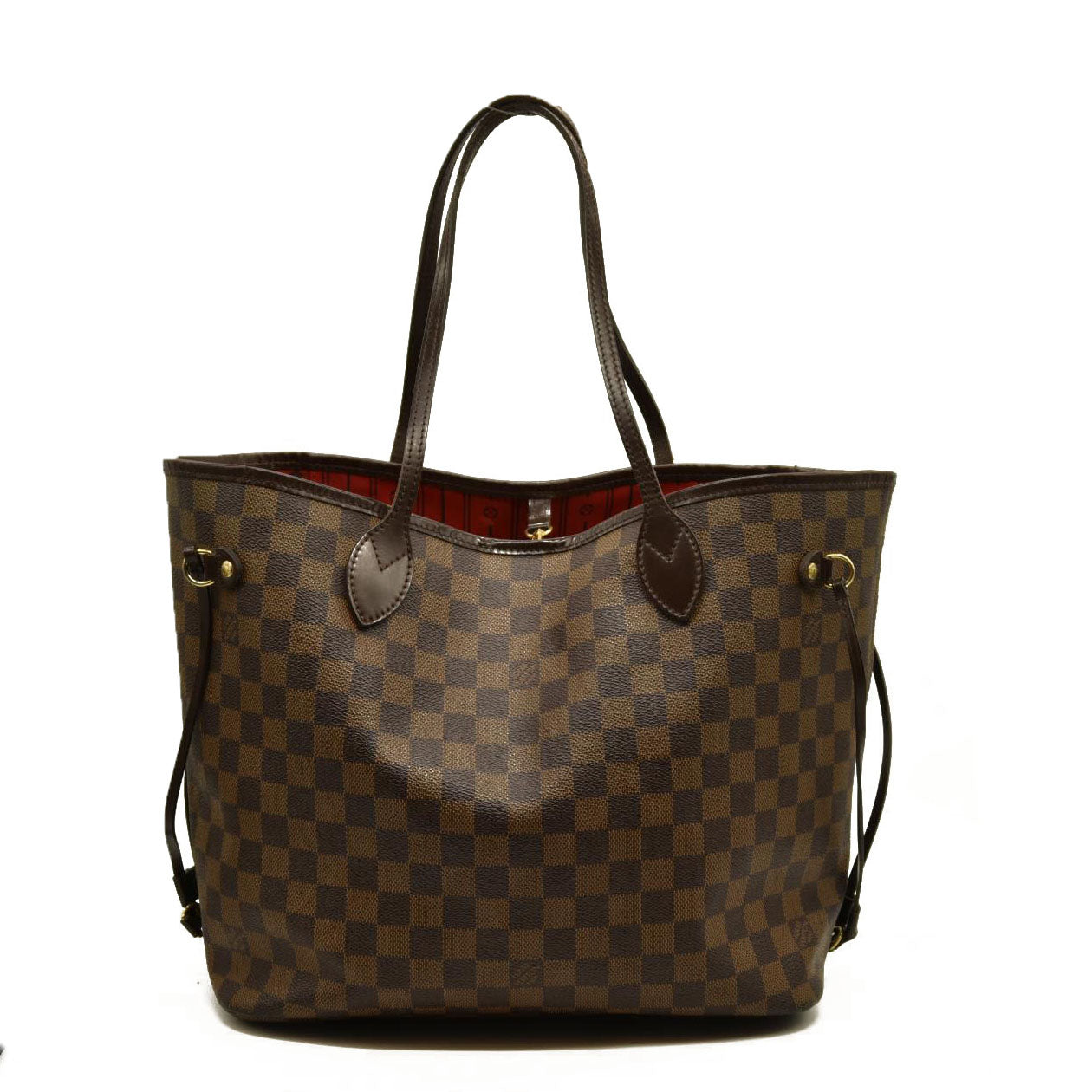 LOUIS VUITTON Damier Ebene Neverfull MM Inner Pocket Peeling