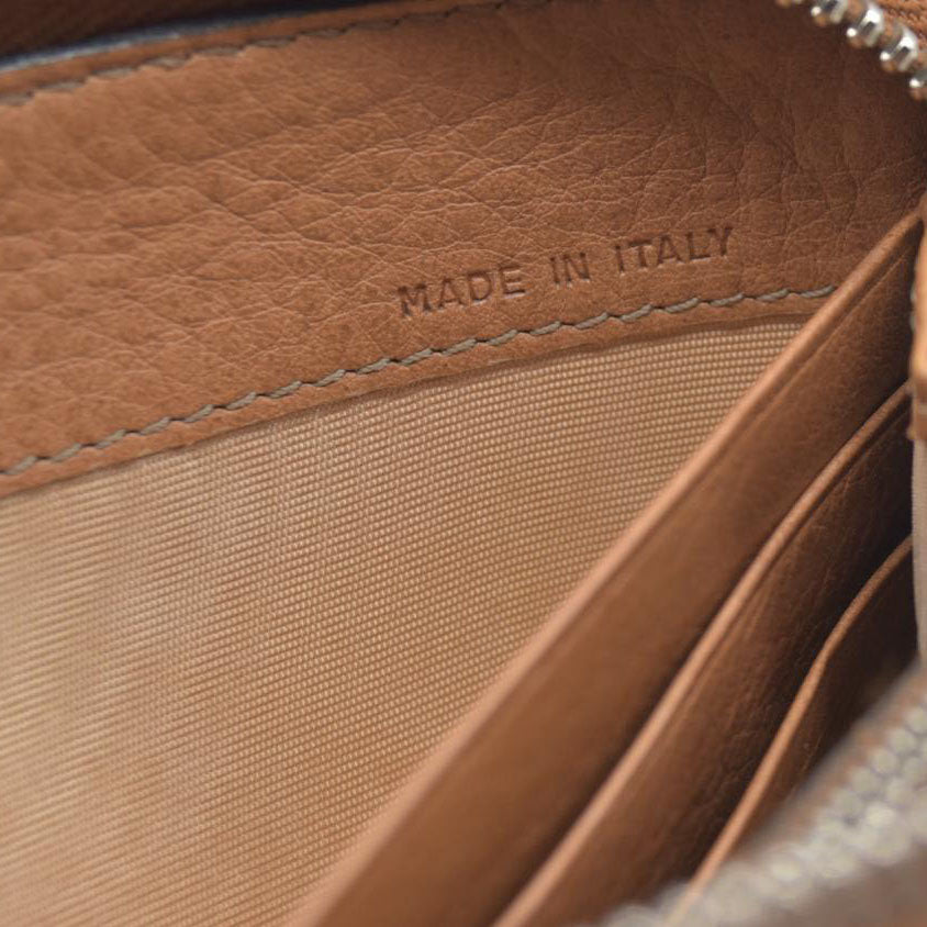 Chloe Paddington Beige Leather Long Wallet