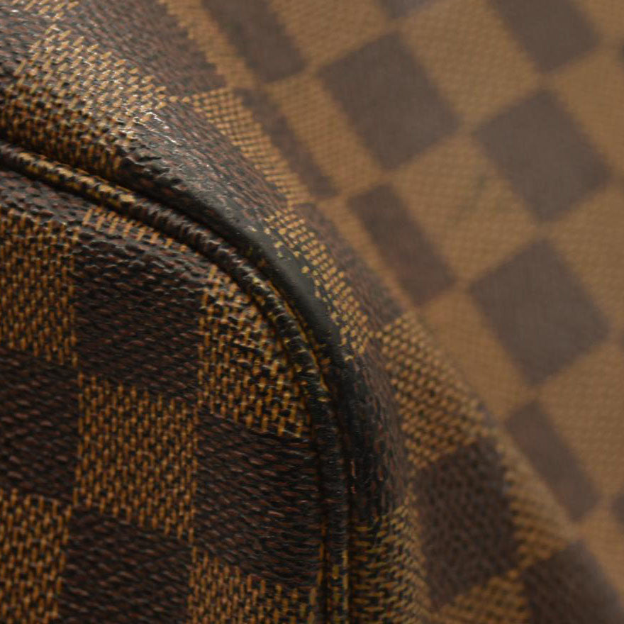 LOUIS VUITTON Damier Ebene Neverfull MM Inner Pocket Peeling