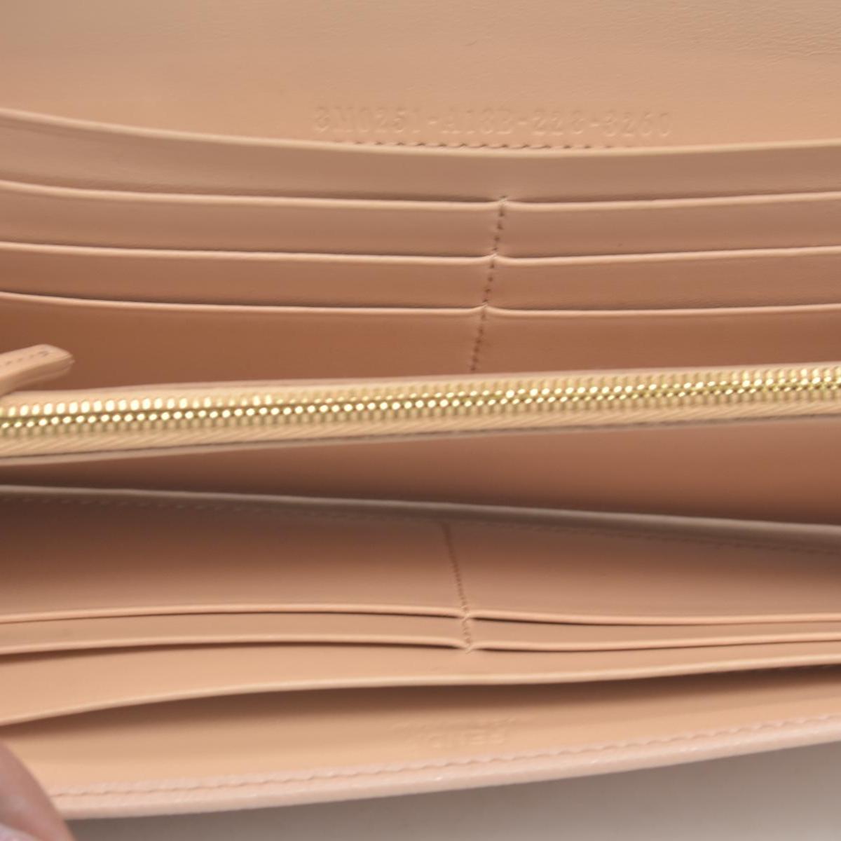 $795 FENDI Vitello Cruise F is Fendi Envelope Wallet Pale Pink