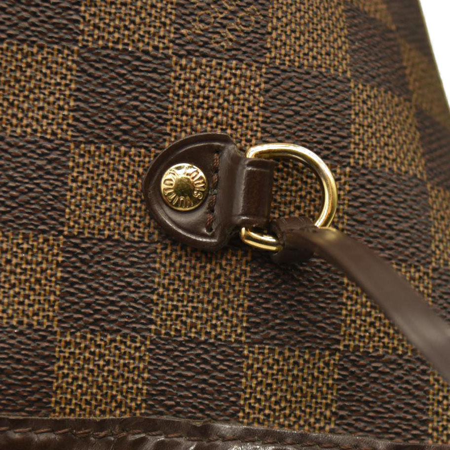 LOUIS VUITTON Damier Ebene Neverfull MM Inner Pocket Peeling