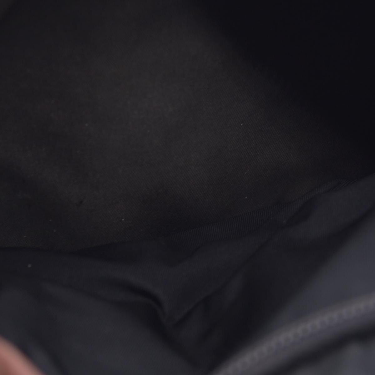 $2050 Prada Black Re-Nylon and Saffiano Shoulder Bag