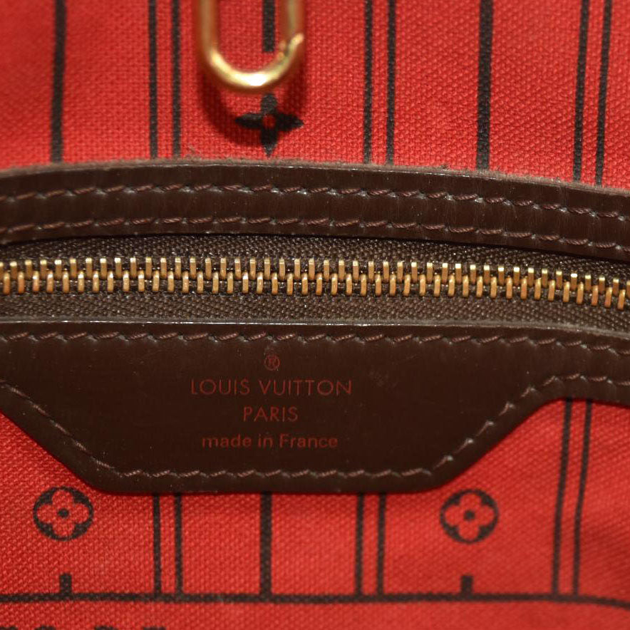 LOUIS VUITTON Damier Ebene Neverfull MM Inner Pocket Peeling