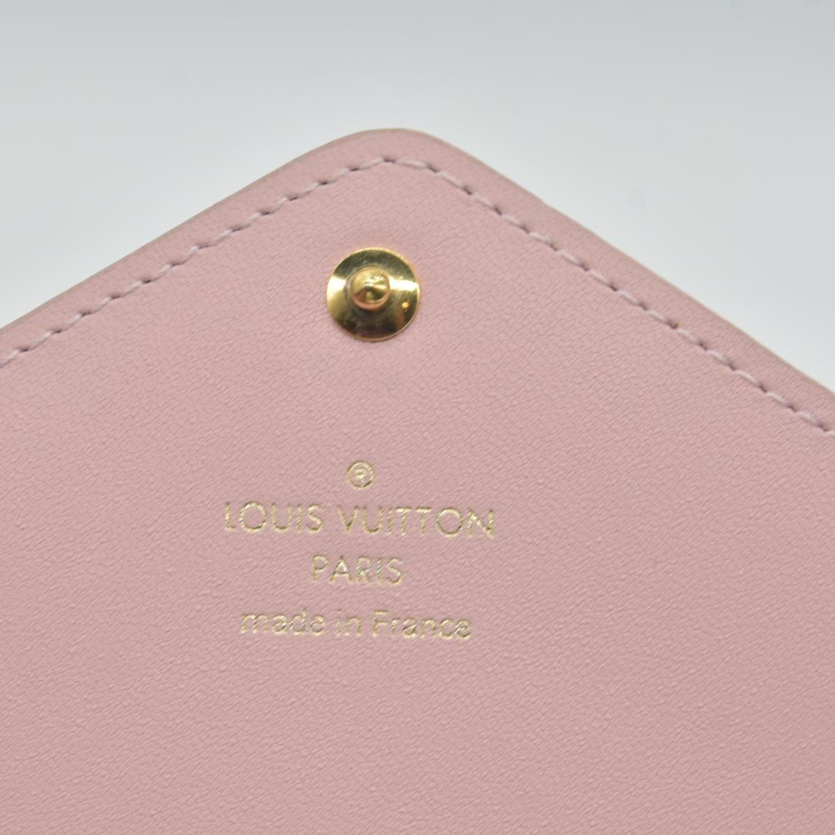 $810 LOUIS VUITTON Monogram Large Kirigami Pochette Insert Rose Ballerine
