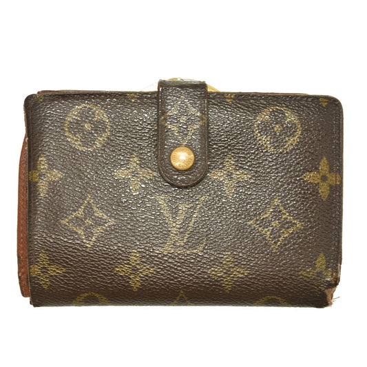 Louis Vuitton  Monogram French Purse Wallet TH0044