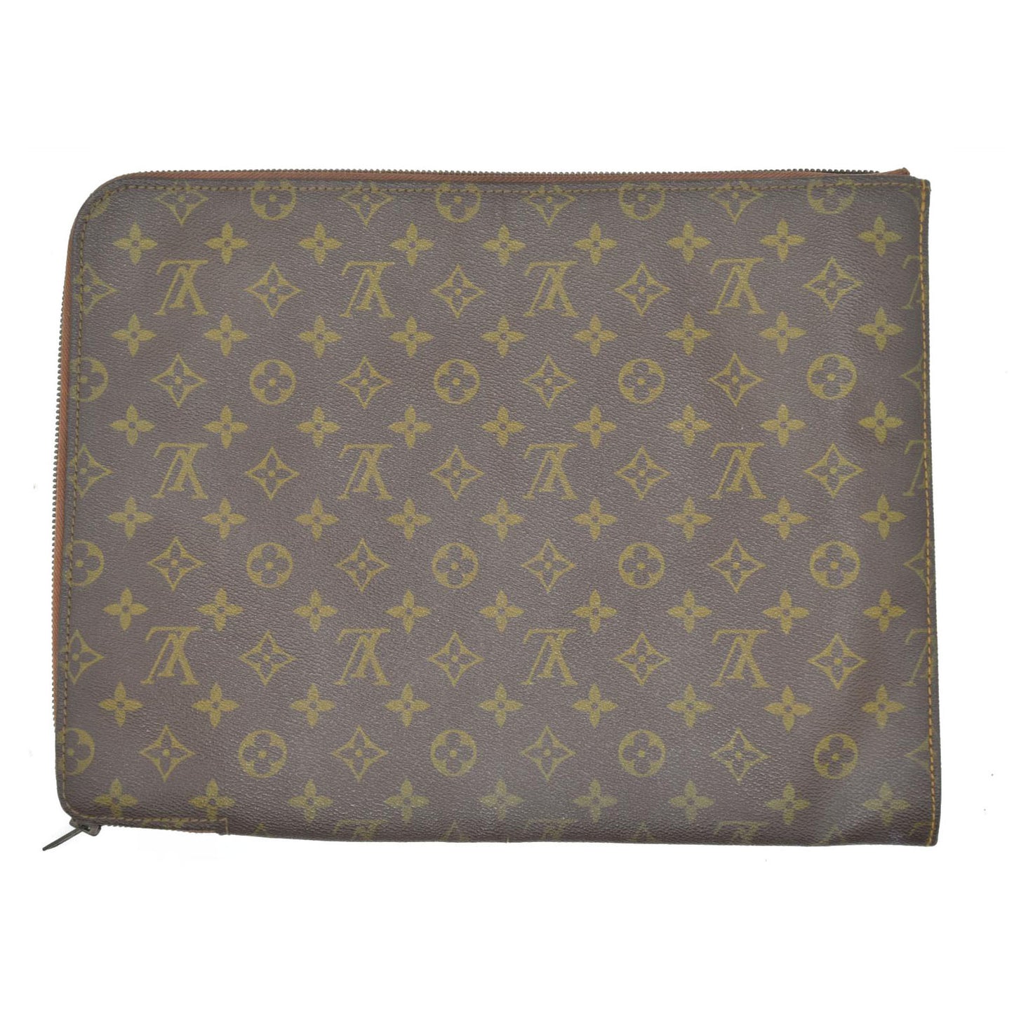 CONSIGNMENT Louis Vuitton  Monogram Poche Documents Portfolio Case 39