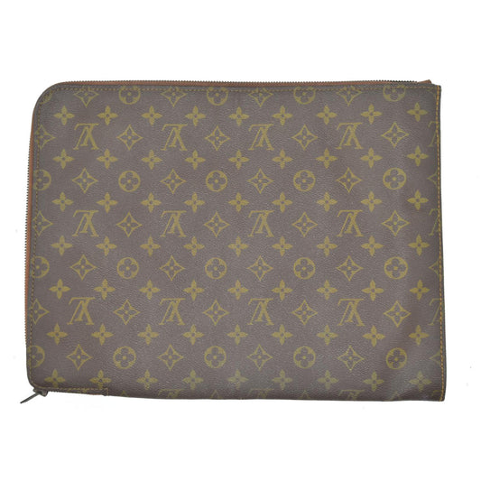 CONSIGNMENT Louis Vuitton  Monogram Poche Documents Portfolio Case 39