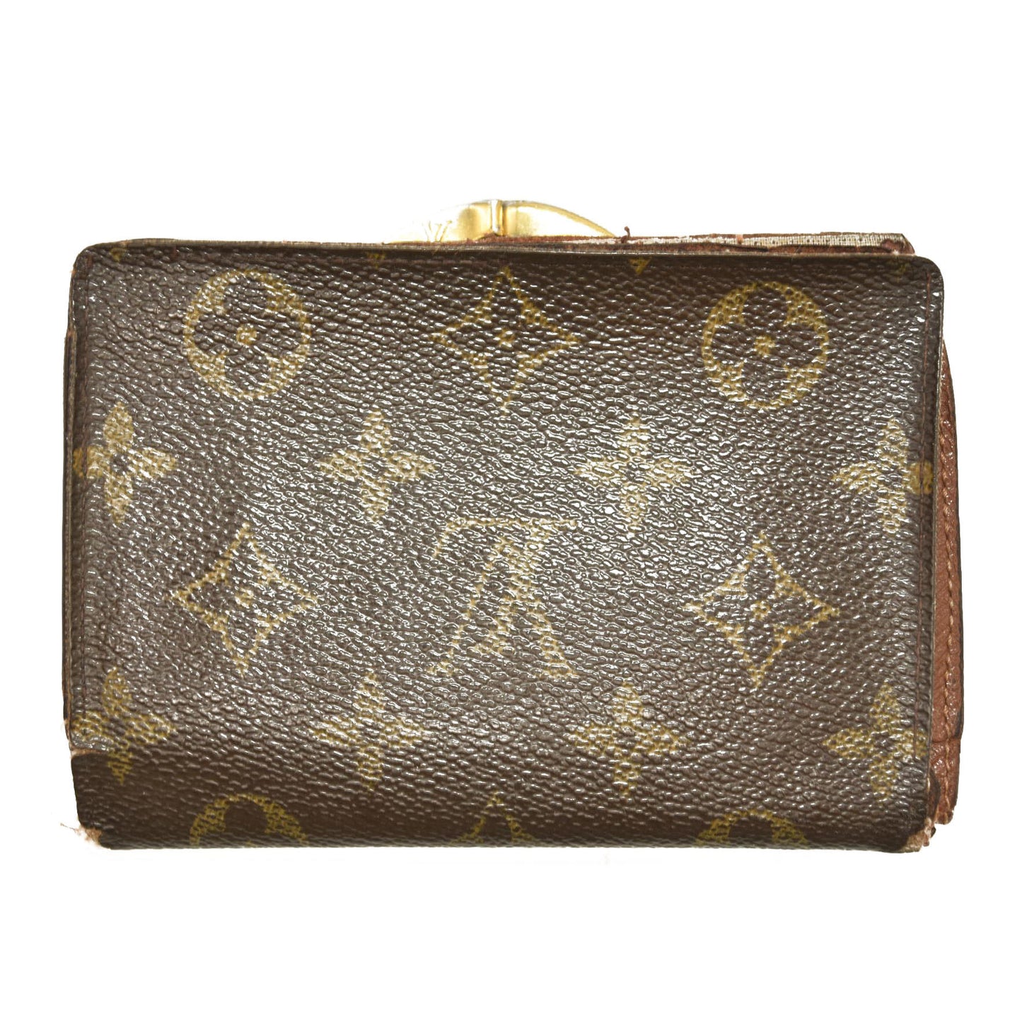 Louis Vuitton  Monogram French Purse Wallet TH0044