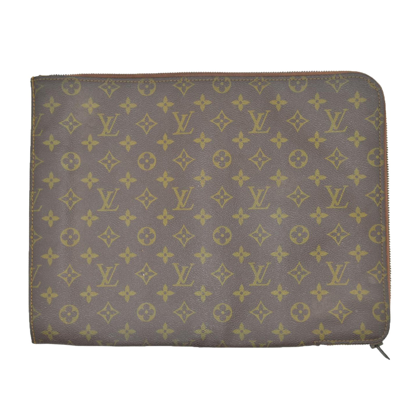 CONSIGNMENT Louis Vuitton  Monogram Poche Documents Portfolio Case 39